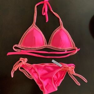 Victoria’s Secret Pink Crochet Bikini